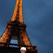 Dj Mizzy at the Eiffel Tower