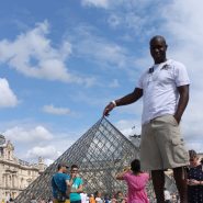 Dj Mizzy at the Louvre