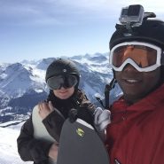 Dj Mizzy & friends snowboarding in Arosa Switzerland