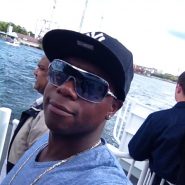 Dj Mizzy on a water taxi