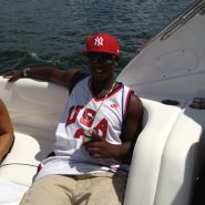 Dj Mizzy on the boat