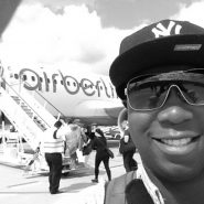 Dj Mizzy on the move Air Berlin