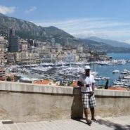 Dj Mizzy overlooking the bay Monaco 2