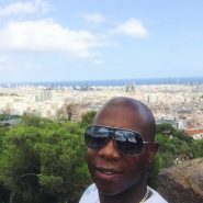 Dj Mizzy view of the City of Barcelona Spain