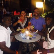 Dj Mizzy with friends in Mallorca