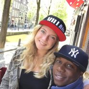 Dj Mizzy & a friend in the red light district